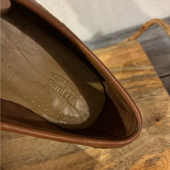 G.H. BASS Weejuns Brown Leather Upper and sole Handcrafted Men’s Loafer sz 11 D - Picture 6 of 10